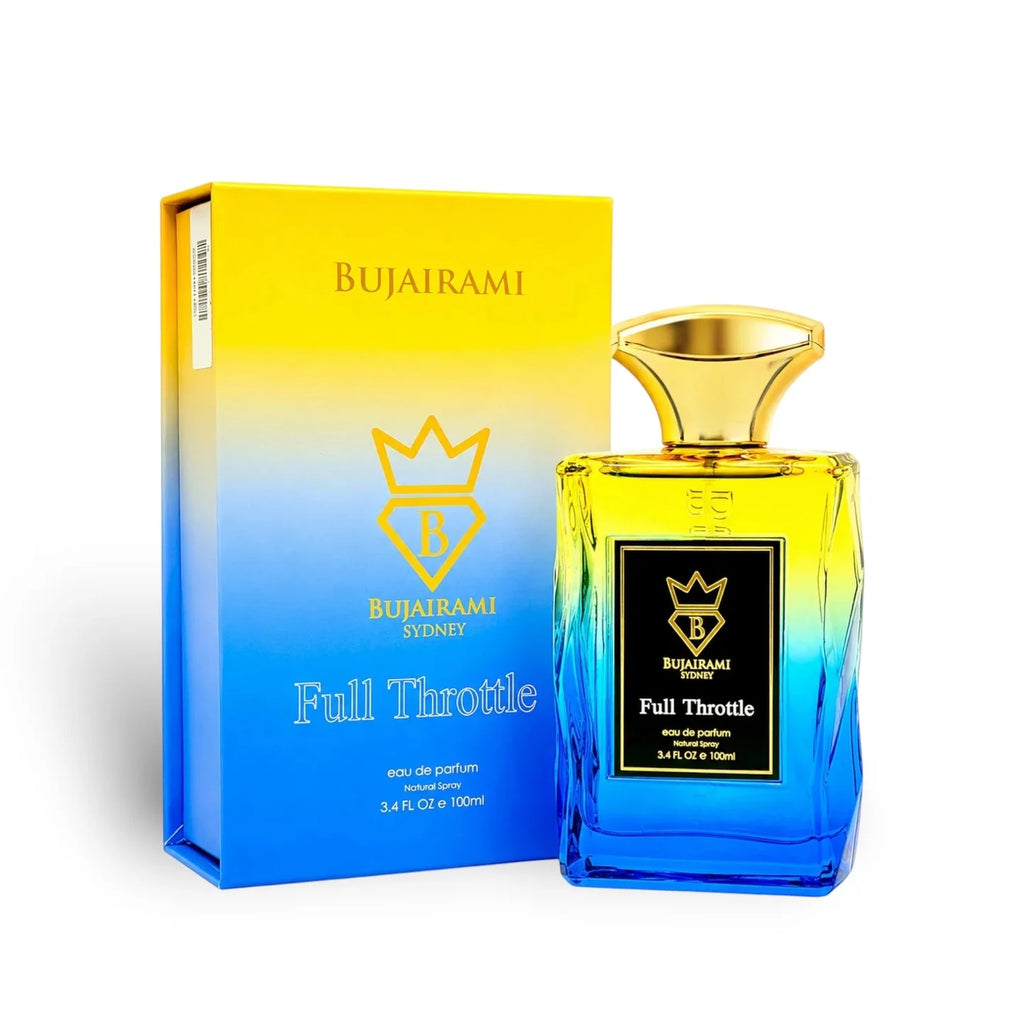 Bujairami Full Throttle Eau de Parfum 100ml inspired by Ex Nihilo Speed Legends Living on the Edge.